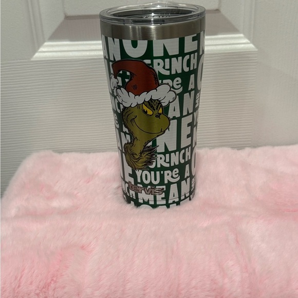 NEW Tervis Tumbler Grinch Getting Grinchy With It 200z Stainless Dr Seuss Xmas - Picture 1 of 9